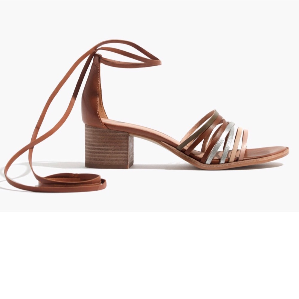 Madewell :: Rosalind Strappy Ankle-Wrap Sandal